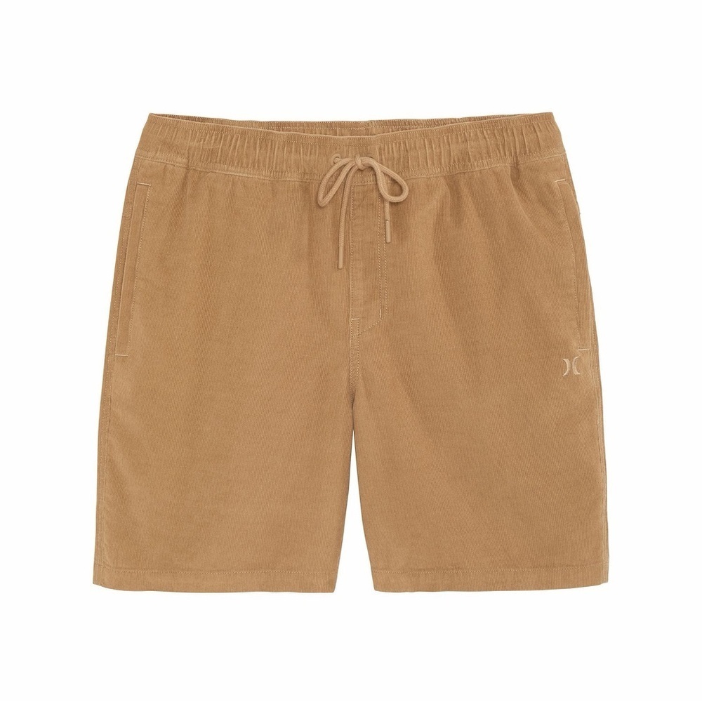 Hurley Coastal Corduroy Retro Surf Shorts | Tan Camel Medium - Picture 3 of 11